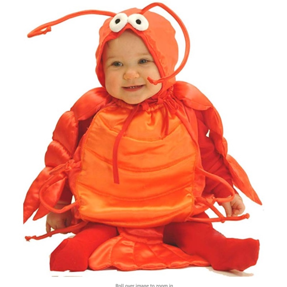 Baby Halloween Lobster Costume 6M-18M